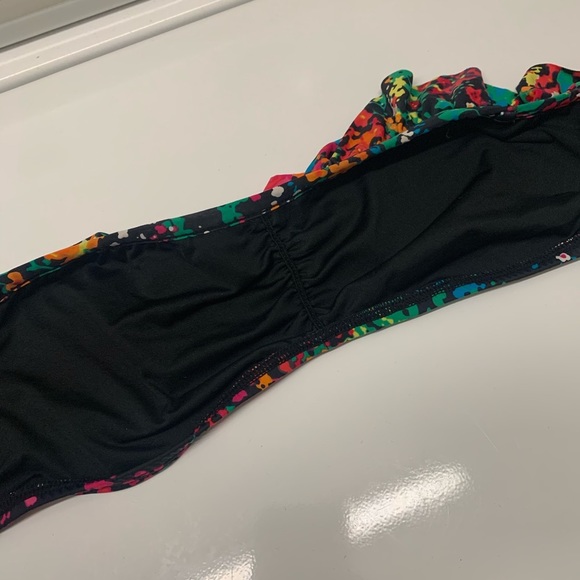 Victoria’s Secret Pink Floral Strapless Bikini Top Small - Picture 4 of 4